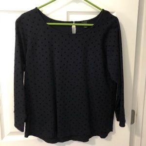 J. Crew Navy Blue Top